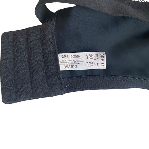 Wacoal Basic Beauty Spacer Underwire T-Shirt Bra 36DDD Black 853192 - Picture 3 of 3